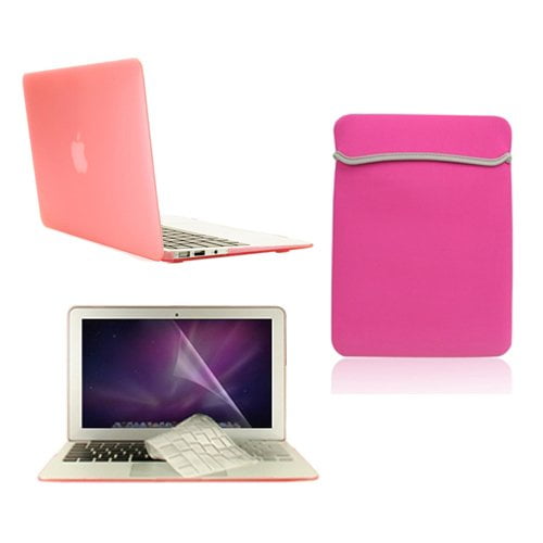 HD Ultra-Clear High Definition LCD Screen Guard Compatible with Apple MacBook Air 11 Model: A1370 and A1465 Glossy Clear TOP CASE